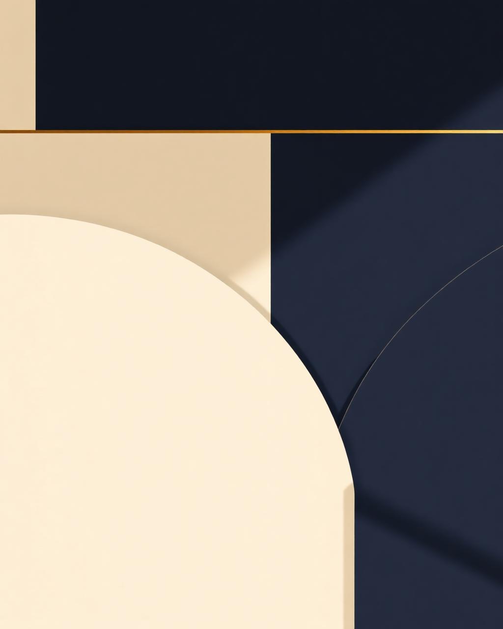 Composizione astratta nei colori del brand